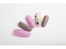 エムスラッシュ ネイル 新百合ヶ丘店(M.SLASH)/フラワーネイル