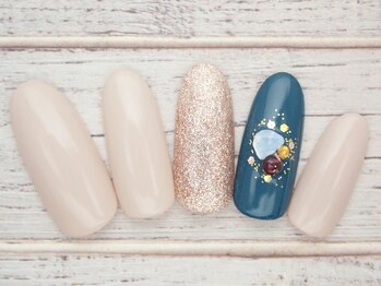 ワンネイル(ONE NAIL)/#ニュアンスネイル#秋ネイル