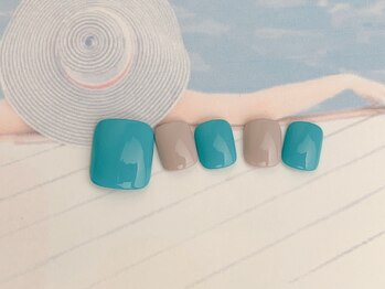 ネイルサロン&スクール ジーナ(GINA)/爽やかワンカラーネイル