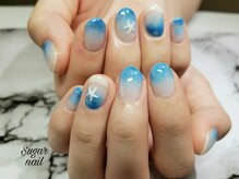 シュガーネイル(sugar nail)/海ネイル