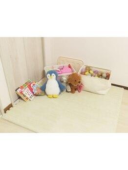 お子様同伴OKのサロン
