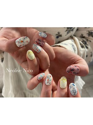 パラジェル登録サロン neolive nico 大井町 nail&eyelash