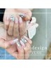 【HAND★フルデザイン9900円コース】持ち込みデザインOK！