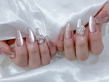 リノ ネイル(Rino nail)の写真/【爪を削らないシャイニージェル/フィルイン導入店】長さだし10本+¥6600～♪旬な可愛いサンプル多数ご用意!