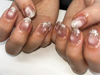 ナルナニ(nalu nani)の写真/【高技術/スピーディーがウリ◎】シンプルだけど差をつけたい方！指先を綺麗に魅せる上品ネイルが叶う♪