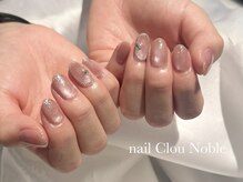 ネイルクルーノーヴル(nail Clou Noble)/ピンクマグ×チェーン