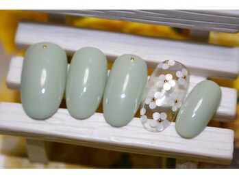 ネイルサロン ユーア(Yu a)/新規様シンプルコース¥7480