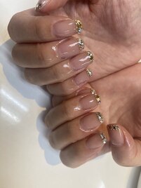 夏ネイル2023【ビジュー】