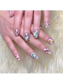パピヨン デ ジュール 渋谷(papillon de jour)/Nail Design * ¥11,000
