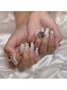 リンドネイル バイ モカ アンド ララ(Lind nail by moca and LaLa)/ホワイトネイル