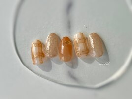 チェックネイル