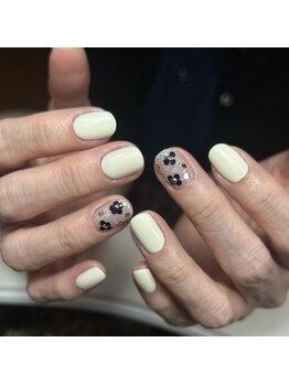 春の定額ワンポイントネイル♪