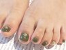 〈ＦＯＯＴ〉当店人気♪ジェルネイルつけ放題６本アート￥６１００