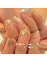 ネイルサロン グリッター(NAIL SALON glitter)/ニュアンスネイル