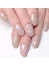 ネイルサロン アテナ(Athena)/持ち込みアート/お花