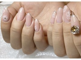 【パラジェル】ブライダルネイル