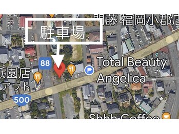 アンジェリカ(Angelica)/専用駐車場のご案内