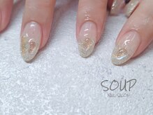 スープ(SOUP)/氷 Ice ラメ 透明感 ◎