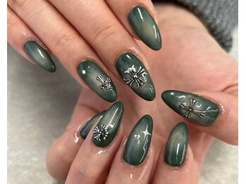 ベーシック ネイルウィザードアカデミー 本厚木店(Basic×NailWizardAcademy)/チークネイル