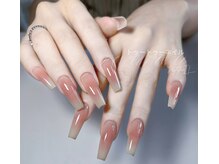 トゥートゥー(TOUTOU)/ベージュxピンク