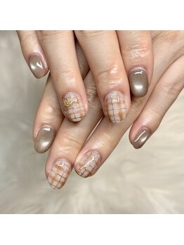 マイオティック ネイル(miotic nail)/ファーチェックデザイン