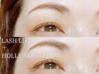 ウオン(UON)/ハリウッドブロウ＋まつ毛パーマ