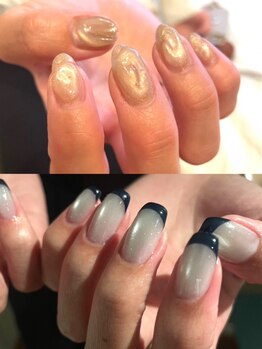 マイヒーロー(myhero)の写真/【完全プライベートの個室♪】お客様1人1人に合わせた特別ネイルをご提案！[シンプル/ニュアンス/海外風]