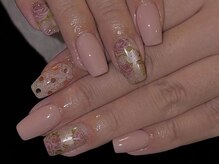 ジェミーネイル エビス(Jemiy nail ebisu)/マグ花柄レースドット