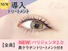 【NEW】パリジェンヌ＋黒ケラチン導入トリートメント【￥5540】