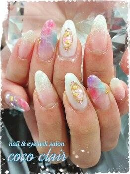 ネイルアンドアイラッシュサロン ココクレール(cococlair)/お客様ネイル♪