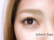 インヘリットサイン(Inherit Sign)/Flat lash