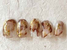 アイネイルズ 梅田店(I nails)/オータム水彩ニュアンス¥9200