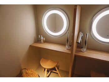 アールイー プライベートサウナ(Re: PRIVATE SAUNA)/パウダールーム