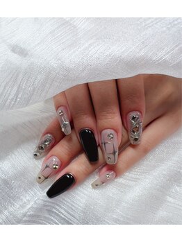 ユー(U)/ワンホン韓国ネイル＊Y2K