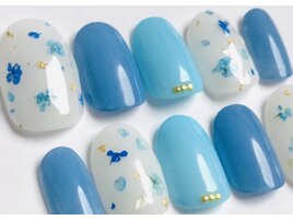 押し花ネイル　パラジェル変更可