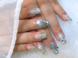 《囲みチェーンバタフライnail》