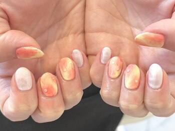 キューシーネイル 川崎(QcNail)/桃