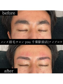 ユー 千葉駅前店(you)/メンズ眉毛/メンズ眉/千葉駅