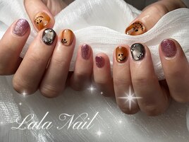 ハロウィンネイル/フィルイン