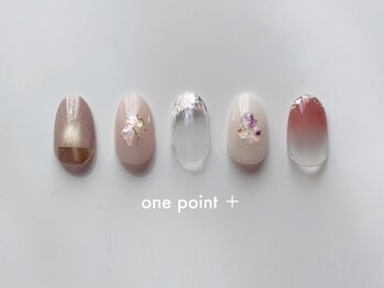 one point＋