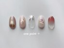one point＋
