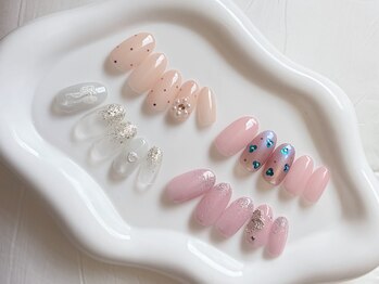 4月シンプルネイル♪サンプル