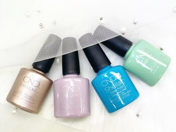 ネイル バズ(NAIL BUZZ)の写真/自爪に優しいシェラックワンカラー3850円。クーポンでお得にネイルを楽しめます。