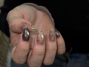 ジェミーネイル シンジュク(Jemiy nail shinjuku)/【Saki】マグドットクロス¥9140