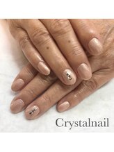 クリスタルネイル ボンベルタ橘店(CRYSTAL NAIL)/シンプルネイル