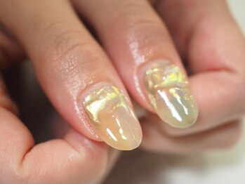 ネイルサロン ユーズ(USE.)/ぷっくり親指art