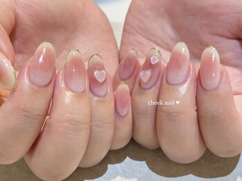 ネイルズ ララ(nails Lala)/ハートネイル。