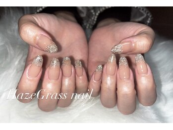 ハズグラスネイル(Haze Grass nail)/フラッシュネイル