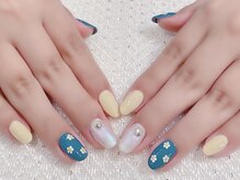 ラルネイル 大宮(Lull. nail)/#フラワーネイル #ホロネイル