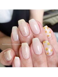 小花柄ネイル♪